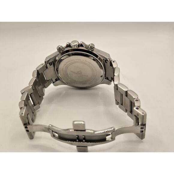 Swiss Legend Stainless Steel Chrinograpgh Men's Watch. 6.75" Band. - Picture 13 of 14